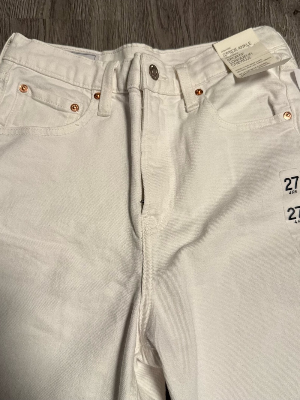 GAP High Rise Stride Wide-Leg Ankle Jeans - Picture 6 of 8